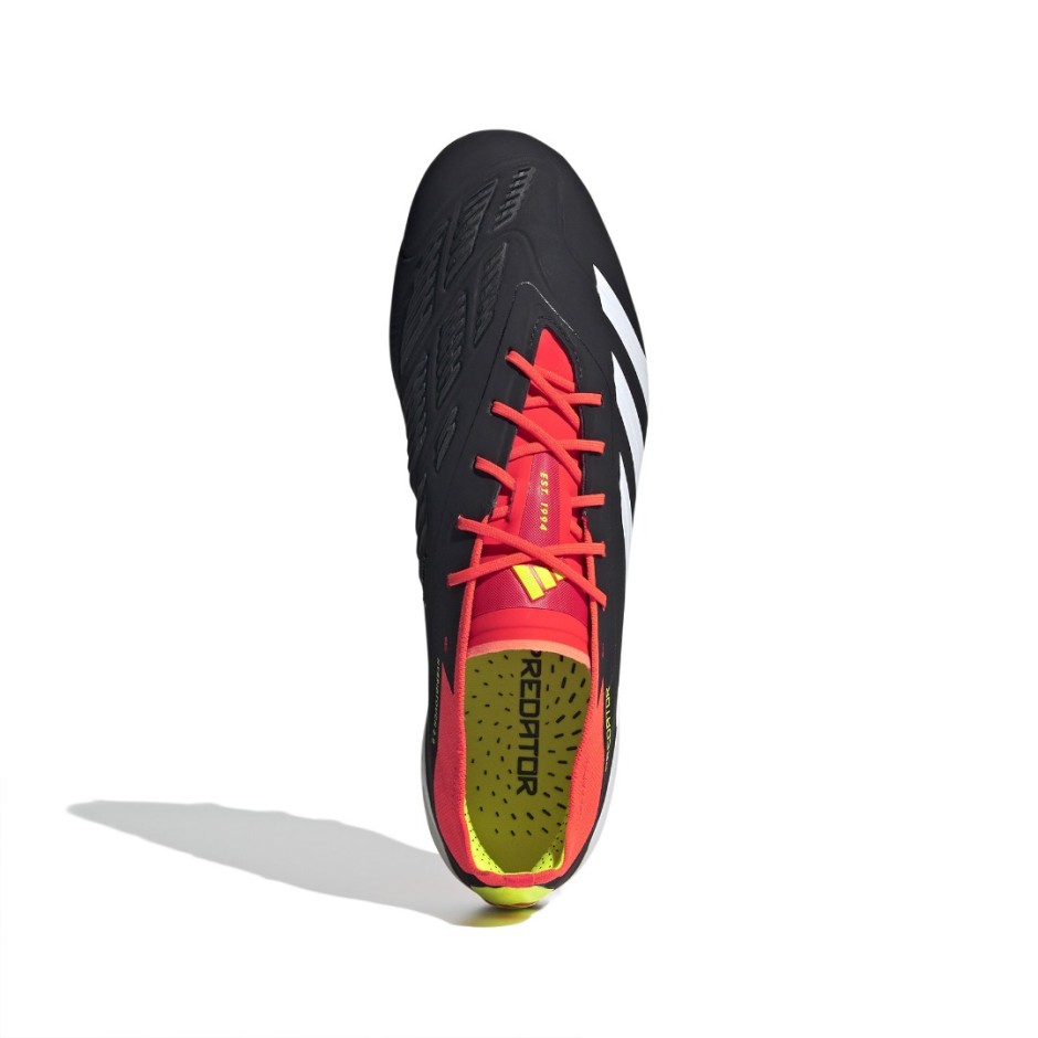 Ανδρικά Ποδοσφαιρικά Παπούτσια Μαύρα - adidas Performance Predator 24 Elite Low AG
