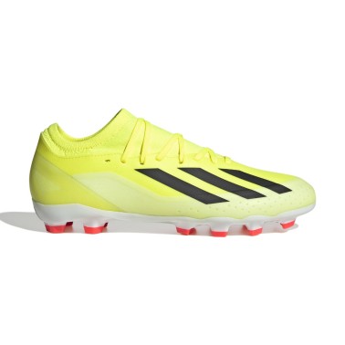 Ανδρικά Ποδοσφαιρικά Παπούτσια Με Τάπες Κίτρινα - adidas Performance X Crazyfast League MG