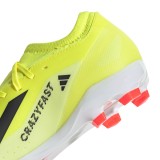 adidas Performance X CRAZYFAST LEAGUE MG IF0696 Yellow Image 3