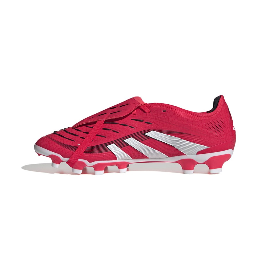 Ανδρικά Ποδοσφαιρικά Παπούτσια Κόκκινα - adidas Performance Predator Pro Fold-Over Tongue FG/MG