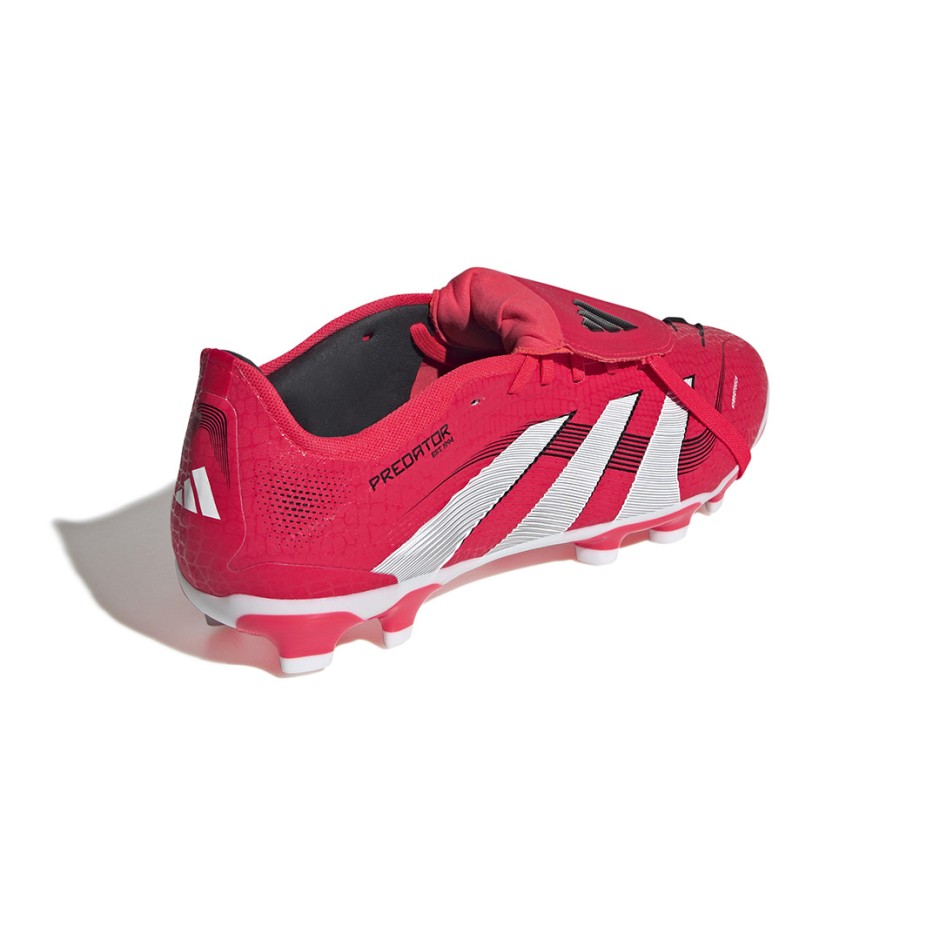 Ανδρικά Ποδοσφαιρικά Παπούτσια Κόκκινα - adidas Performance Predator Pro Fold-Over Tongue FG/MG