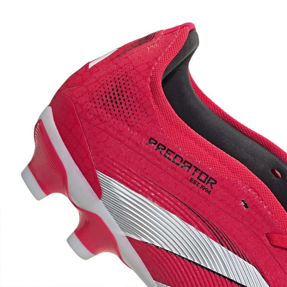 Ανδρικά Ποδοσφαιρικά Παπούτσια Κόκκινα - adidas Performance Predator Pro Fold-Over Tongue FG/MG