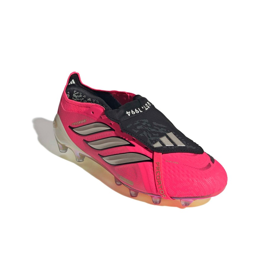 Men's Football Shoes Pink - adidas Performance Predator Elite Fold-Over Tongue AG