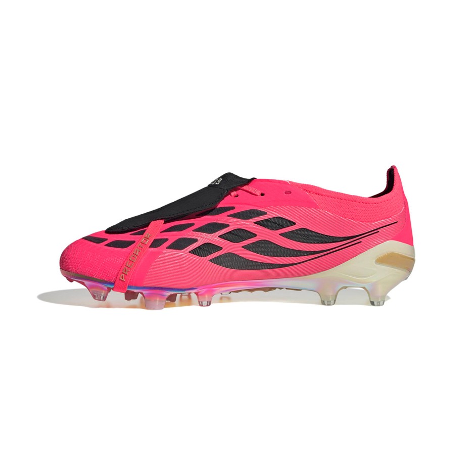 Men's Football Shoes Pink - adidas Performance Predator Elite Fold-Over Tongue AG
