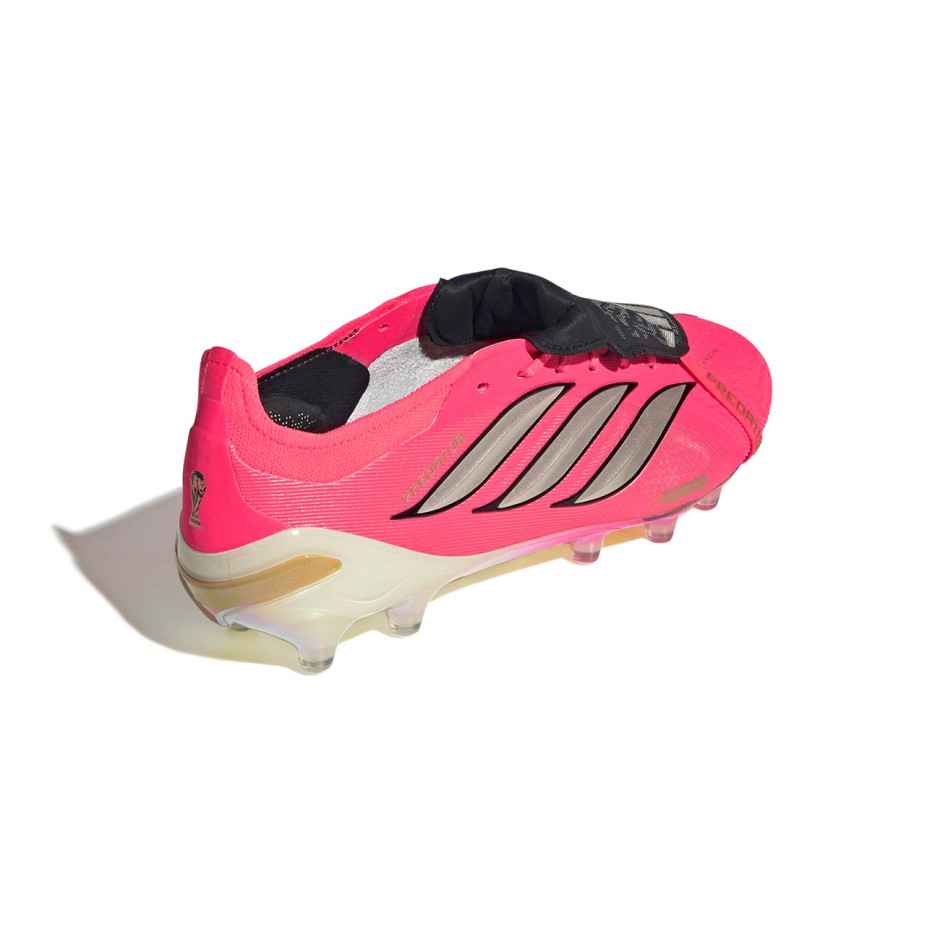 Men's Football Shoes Pink - adidas Performance Predator Elite Fold-Over Tongue AG