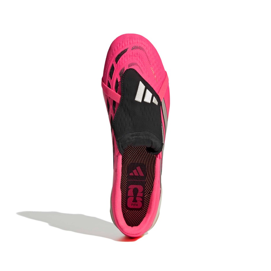 Men's Football Shoes Pink - adidas Performance Predator Pro Fold-Over Tongue FG