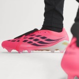 Men's Football Shoes Pink - adidas Performance Predator Pro Fold-Over Tongue FG Image 6