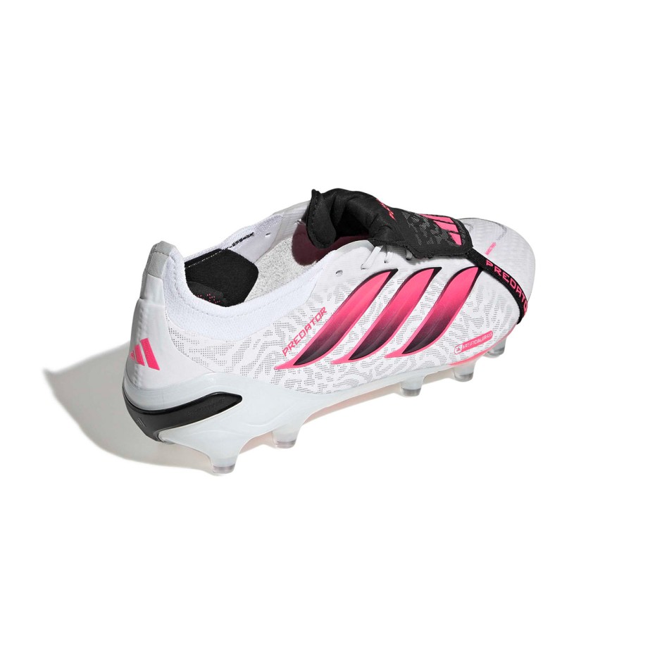 Men's Football Shoes White - adidas Performance Predator Elite Fold-Over Tongue AG
