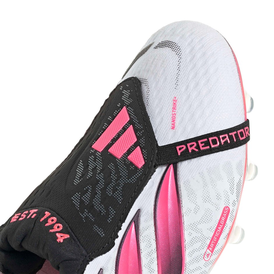 Men's Football Shoes White - adidas Performance Predator Elite Fold-Over Tongue AG