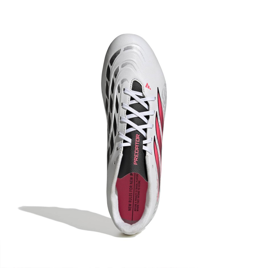 Men's Football Shoes White - adidas Performance Predator Club FG/MG
