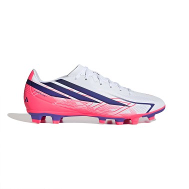 Men's Football Shoes White - adidas Performance F50 Hyperfast Club FG/MG