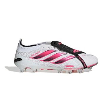 Men's Football Shoes White - adidas Performance Predator Elite Fold-Over Tongue AG