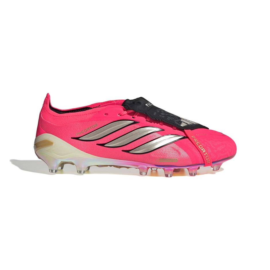 Men's Football Shoes Pink - adidas Performance Predator Elite Fold-Over Tongue AG