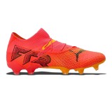 Ανδρικά Ποδοσφαιρικά Παπούτσια Με Τάπες Πορτοκαλί - Puma Future 7 Ultimate FG/AG