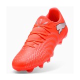 Ανδρικά Ποδοσφαιρικά Παπούτσια Με Τάπες Κόκκινα - PUMA Future 9 Play FG/AG Εικόνα 3