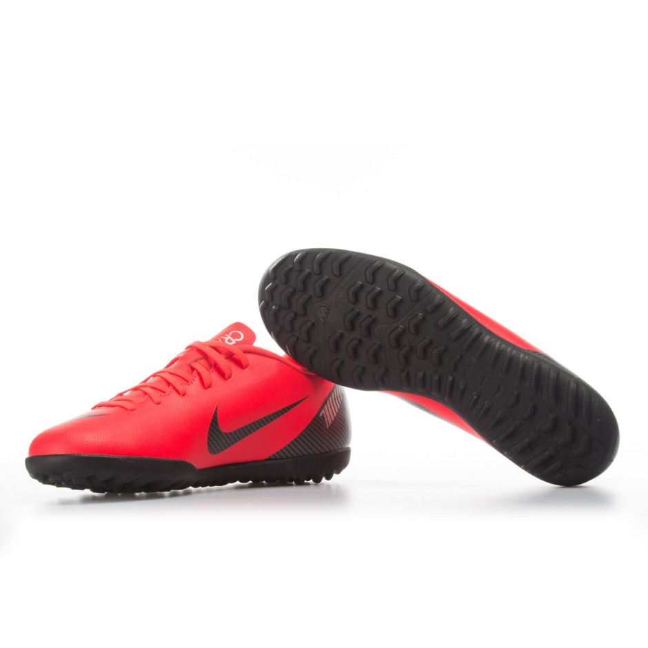NIKE CR7 VAPORX 12 CLUB TF AJ3738 600 Coral Zakcret.gr