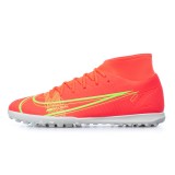 NIKE MERCURIAL SUPERFLY 8 CLUB TF CV0955-600 Coral Image 