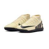 NIKE MERCURIAL SUPERFLY 9 CLUB TF DJ5965-700 Yellow Image 1