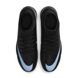 Ανδρικά Ποδοσφαιρικά Παπούτσια Με Σχάρα Μαύρα - Nike Mercurial Superfly 10 Club TF Εικόνα 2