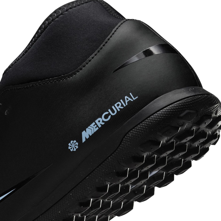 Ανδρικά Ποδοσφαιρικά Παπούτσια Με Σχάρα Μαύρα - Nike Mercurial Superfly 10 Club TF