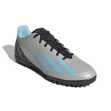 adidas Performance X CRAZYFAST MESSI.4 TF IE4069 Silver Image 0
