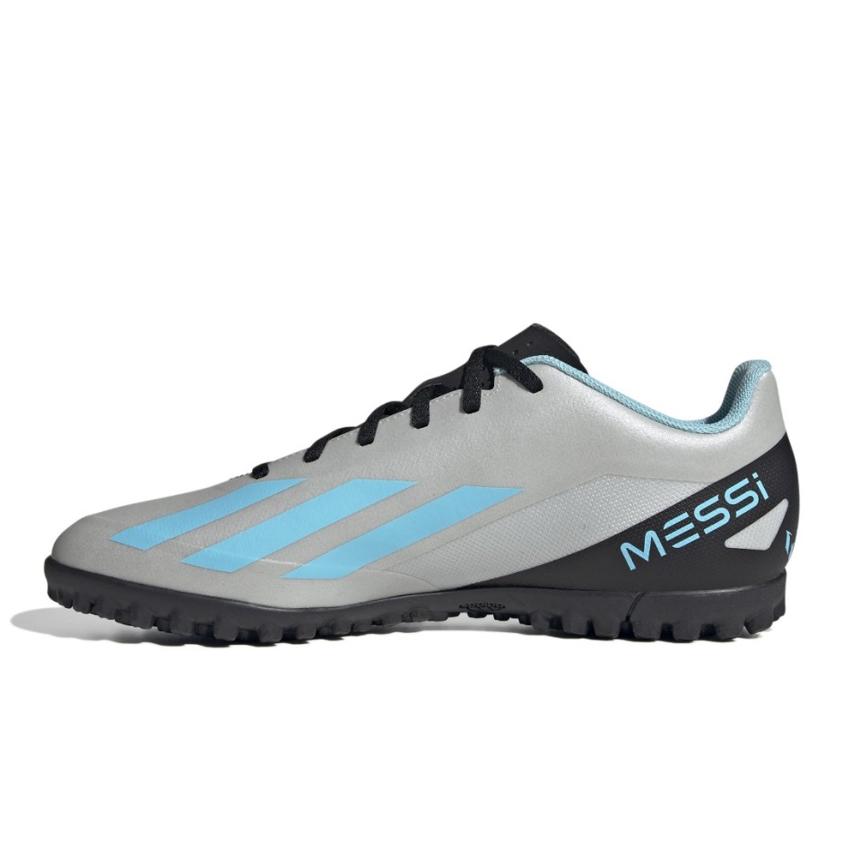 adidas Performance X CRAZYFAST MESSI.4 TF IE4069 Silver