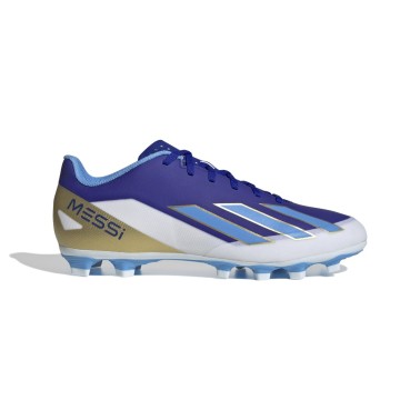 Ανδρικά Ποδοσφαιρικά Παπούτσια Με Τάπες Μπλε - adidas Performance X Crazyfast Club FxG Messi 