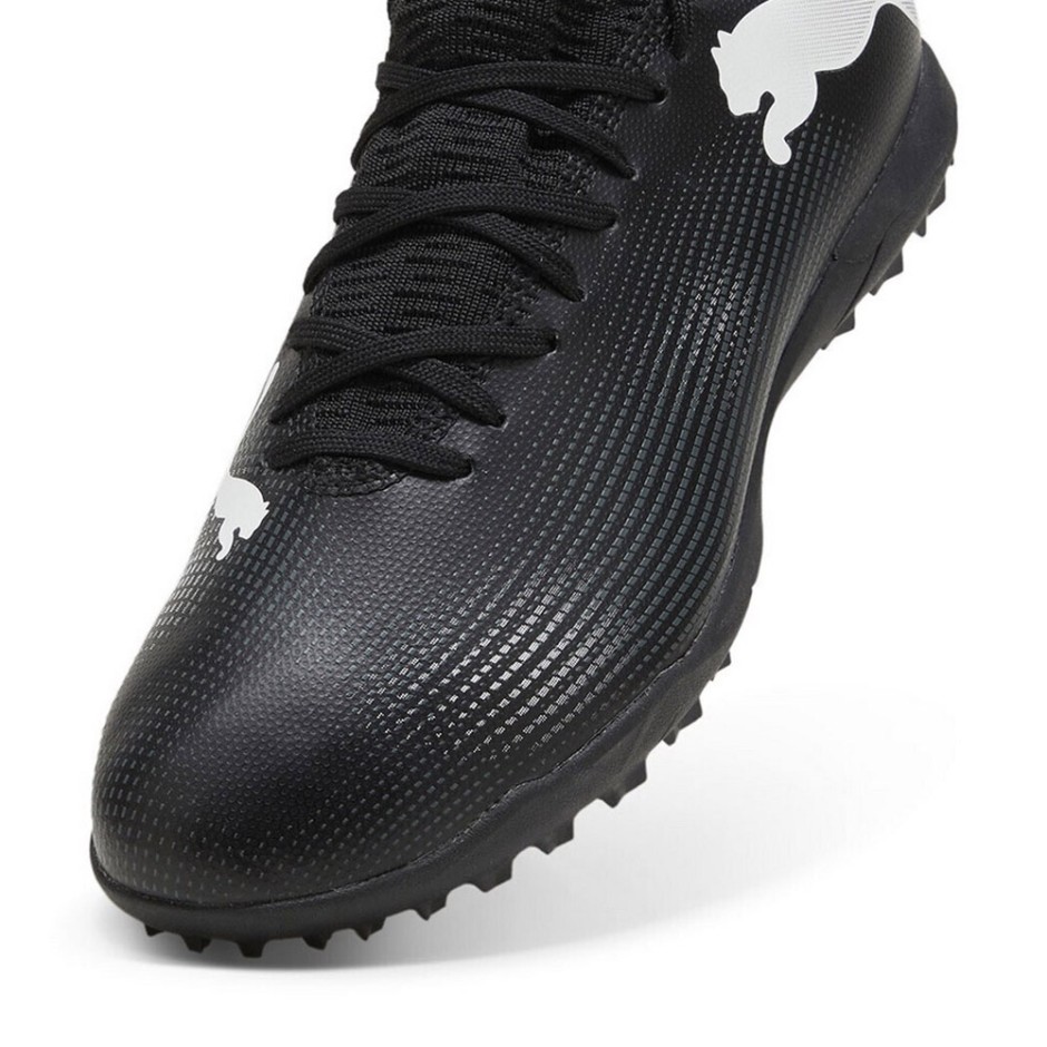 Puma Future 7 Play TT Μαύρο - Ανδρικά Ποδοσφαιρικά Παπούτσια Με Σχάρα