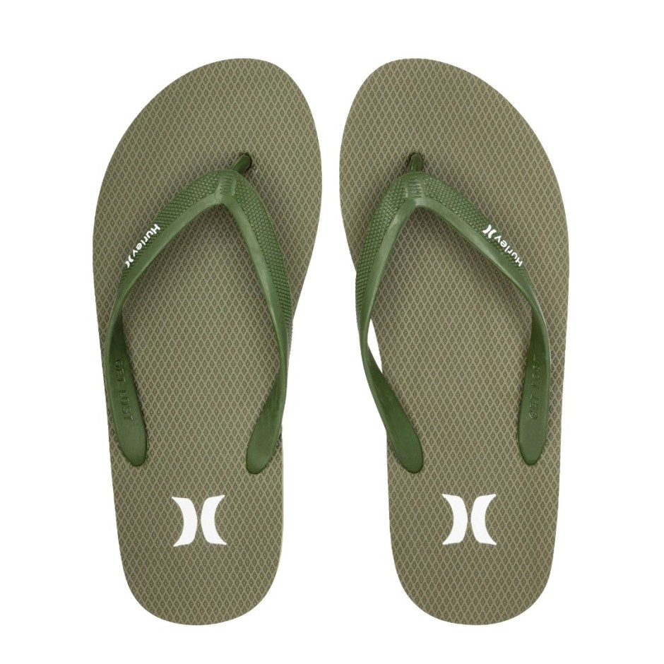Ανδρικές Σαγιονάρες Λαδί - Hurley Icon Solid