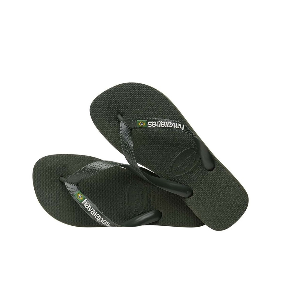 HAVAIANAS BRASIL LOGO 4110850-4896 Κhaki