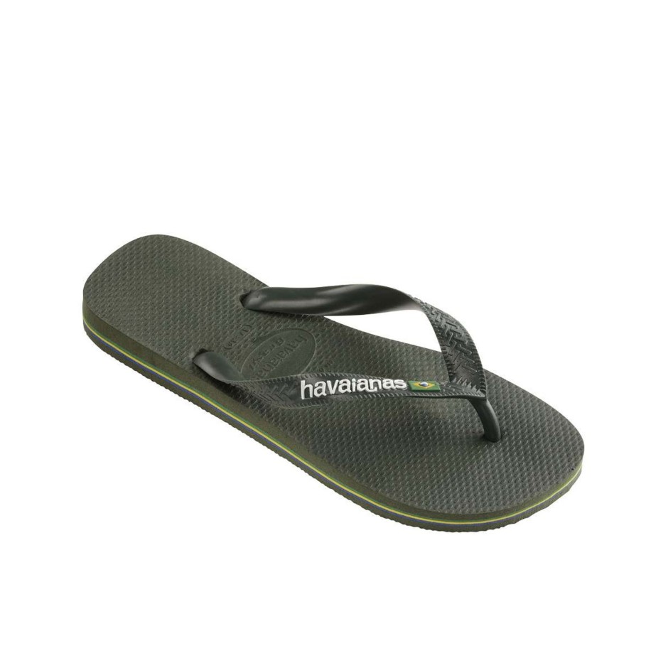 HAVAIANAS BRASIL LOGO 4110850-4896 Κhaki