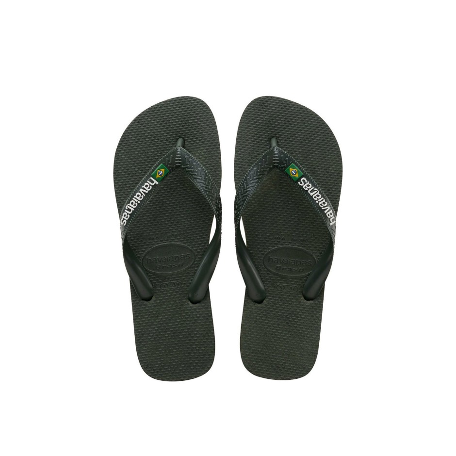 HAVAIANAS BRASIL LOGO 4110850-4896 Κhaki