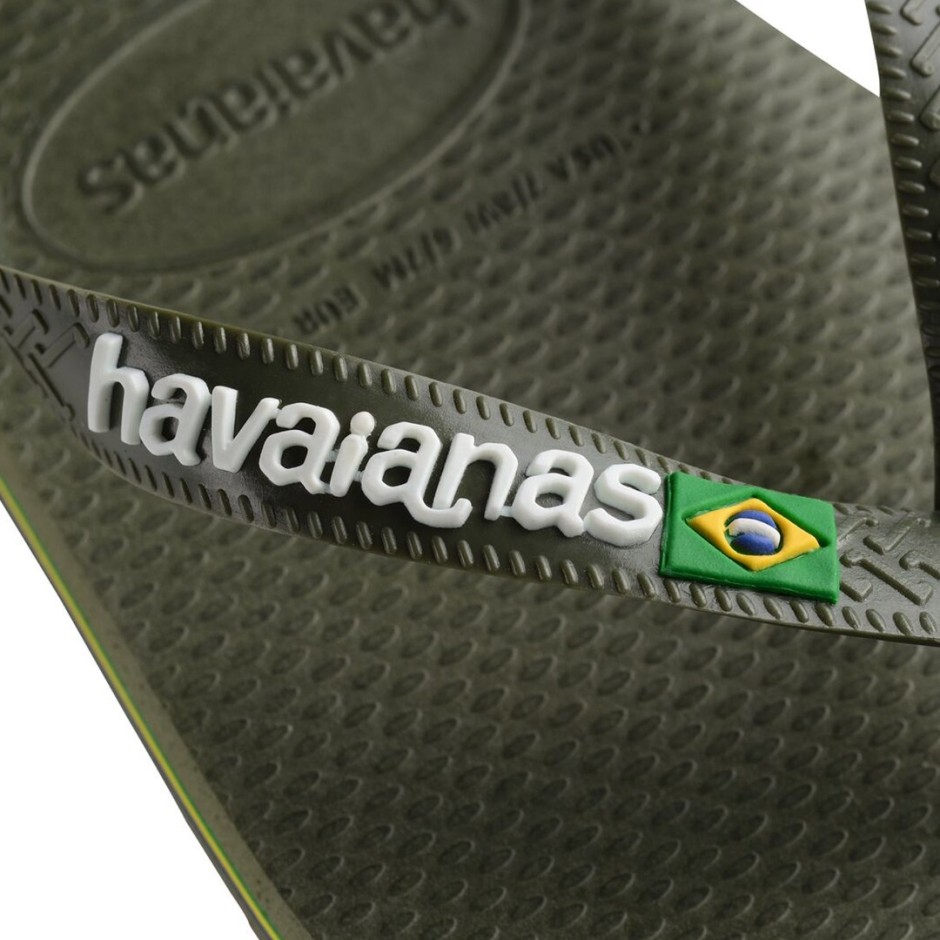 HAVAIANAS HAV. BRASIL LOGO 4110850-3058 Green