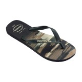 Ανδρικές Σαγιονάρες Χακί - Havaianas Top Camu Εικόνα 1