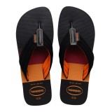 Ανδρικές Σαγιονάρες Μαύρες - Havaianas Urban Print Εικόνα 