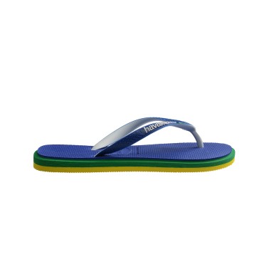 Ανδρικές Σαγιονάρες Μπλε - Havaianas Brasil Twist