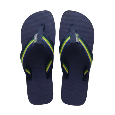 HAVAIANAS HAV.URBAN BRASIL NEW GRAPHITE 4149346-0555 Blue