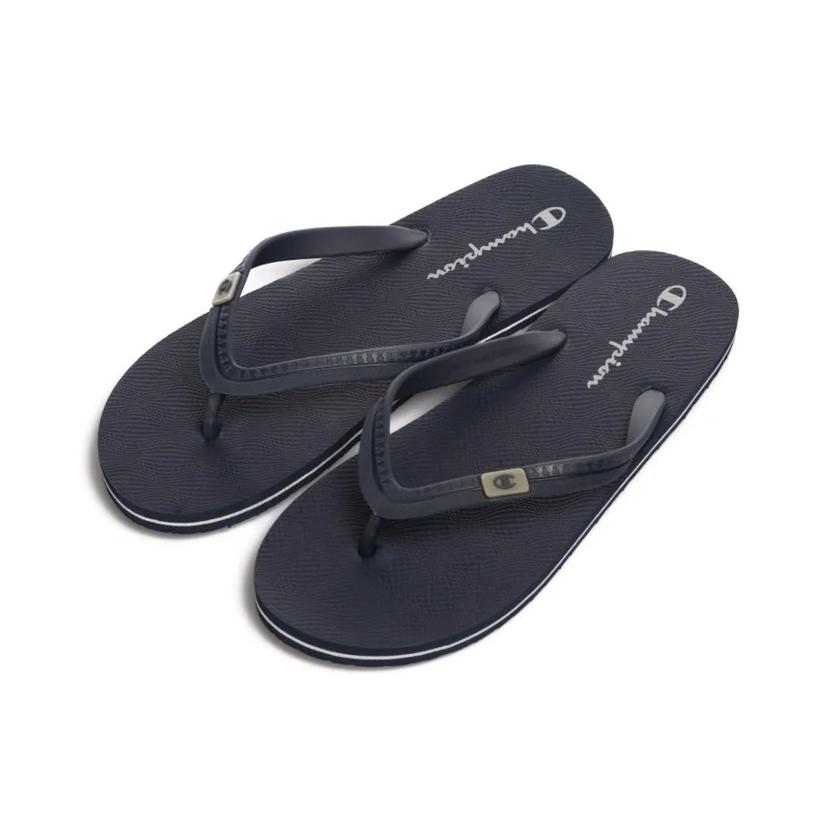 Black champion flip flops hot sale