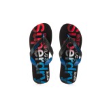 SUPERDRY SCUBA FADED FLIP FLOP MF3752SQF1-EUZ Black Image 