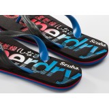 SUPERDRY SCUBA FADED FLIP FLOP MF3752SQF1-EUZ Black Image 2