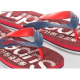 SUPERDRY SCUBA GRIT FLIP FLOP MF3106ET-W2Z Κόκκινο