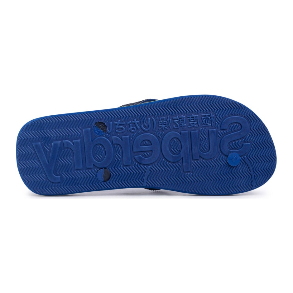 SUPERDRY SCUBA CAMO FLIP FLOP MF310003A-ADQ Μπλε