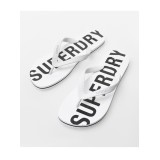 SUPERDRY SDCD CODE ESSENTIAL FLIP FLOP MF310186A-01C Λευκό