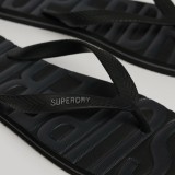 SUPERDRY D2 SDRY VINTAGE VEGAN FLIP FLOP MF310263A-0XM Black Image 1