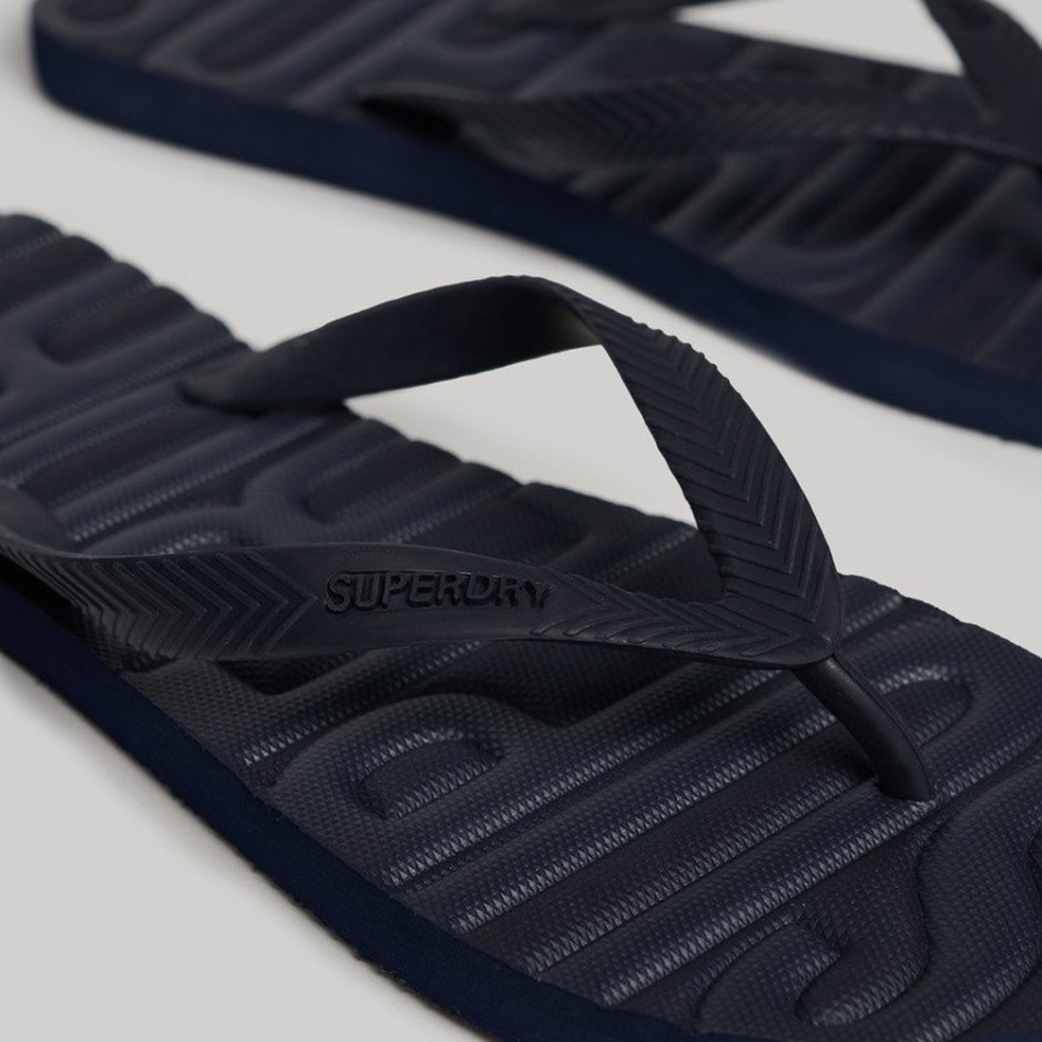 SUPERDRY D2 SDRY VINTAGE VEGAN FLIP FLOP MF310263A-2GN Blue