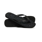 SUPERDRY D2 SDRY VINTAGE VEGAN FLIP FLOP MF310263A-0XM Black Image 