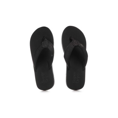 SUPERDRY PREMIUM FLIP FLOP MF310026A-02A Μαύρο