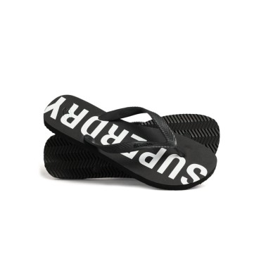 SUPERDRY SDCD CODE ESSENTIAL FLIP FLOP MF310186A-02A Μαύρο