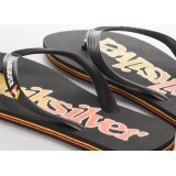 QUIKSILVER MOLOKAI WORDBLOCK FINELINE AQYL100810-XKKY Μαύρο Εικόνα 2