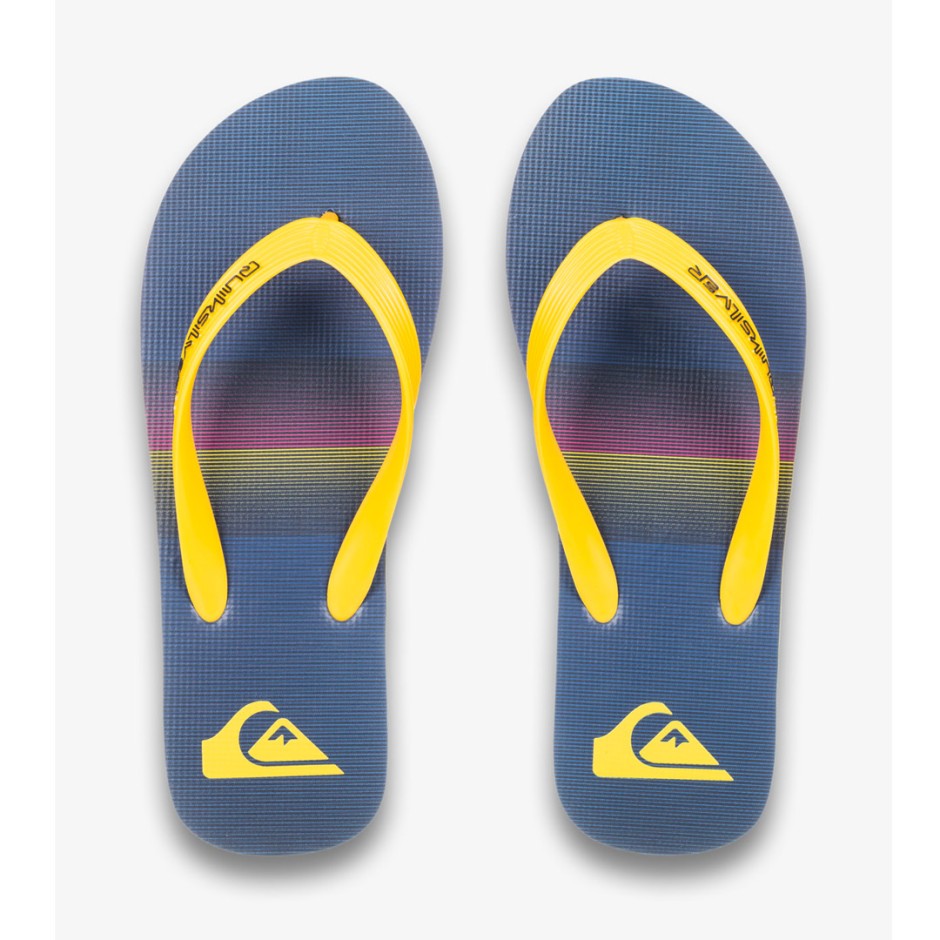 Ανδρικές Σαγιονάρες Μπλε - Quiksilver Molokai Stripe 25